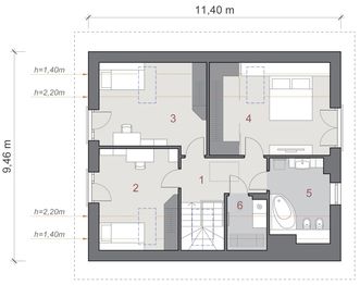 Poddasze projektu - N40-BG