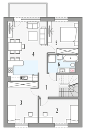 Piętro 1 projektu - Merlin 3