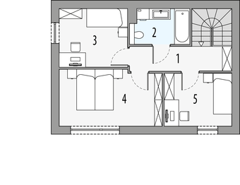 Piętro 1 projektu - Dori