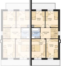 Piętro 1 projektu - APS 348