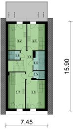 Poddasze projektu - Ka166 T