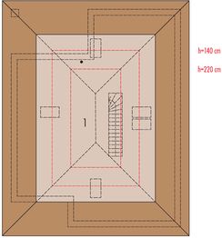 Poddasze projektu - Alison IV energo plus