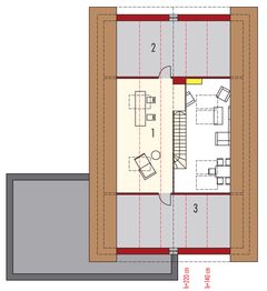 Poddasze projektu - Daniel VII G2 energo plus