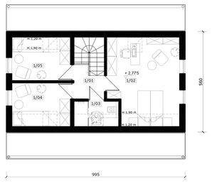 Poddasze projektu - Junior 2