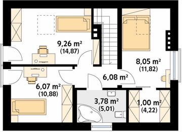 Poddasze projektu - Poziomka 4