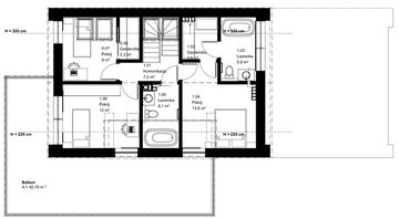 Poddasze projektu - Steel stodoła