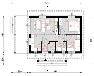 Parter projektu - D103AD wersja drewniana