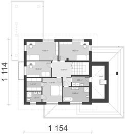 Piętro 1 projektu - uA336