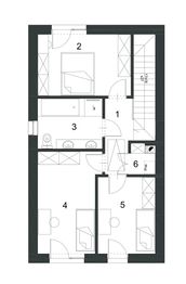 Poddasze projektu - BK-19 wariant I segment