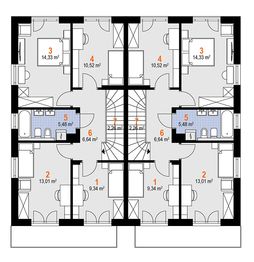 Piętro 1 projektu - Iryda Nano Duolit (1909)