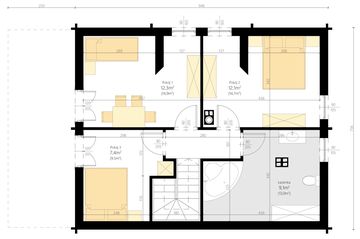 Poddasze projektu - Bajka w ogrodzie
