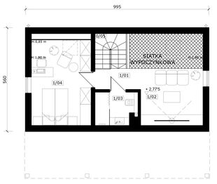 Poddasze projektu - Chmiel