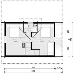 Poddasze projektu - Jutrzenka wydłużona p