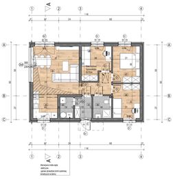 Rzut parteru - Dom murowany Eco 2 Air
