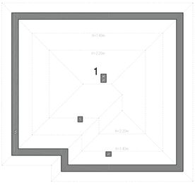 Poddasze projektu - EG-106 wariant III