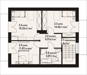 Poddasze projektu - Izabelów