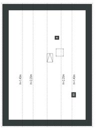 Poddasze projektu - EG-95 wariant I