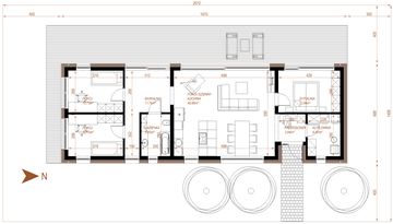 Parter projektu - House 30.1 - murowany