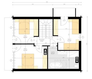 Poddasze projektu - Moja bajka ze skośnym dachem