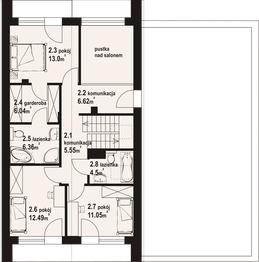 Poddasze projektu - Ładowo 3 mg