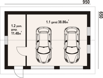 Parter projektu - G2-11 garaż