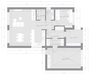 Parter - Dom szkieletowy Creative Smart 160