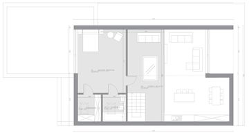 Poddasze - Dom szkieletowy Open Sky 195