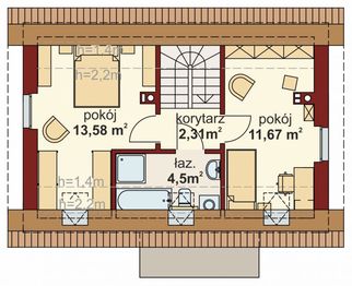 Poddasze projektu - Domena 208 C2