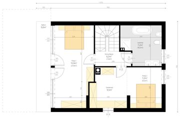 Poddasze projektu - Bajka N czarno-biała