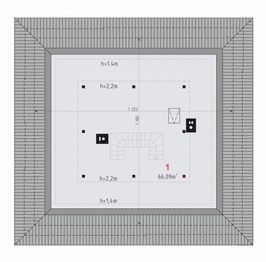 Poddasze projektu - Domena 163 C