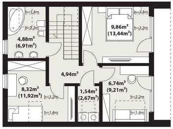 Poddasze projektu - Zuza drewniana