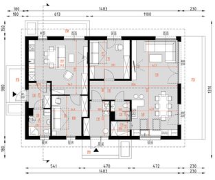 Parter projektu - D430 - wersja drewniana