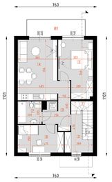 Piętro 1 projektu - D424