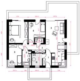 Parter projektu - Lusia bez garażu [B]