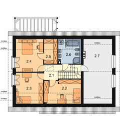 Poddasze projektu - Ajaks 6
