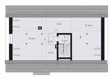 Poddasze projektu - Domena 167 C