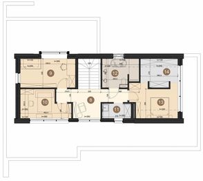 Poddasze projektu - Dom Lykke