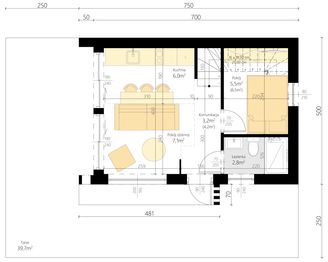 Parter projektu - Stodoła mini drewniana