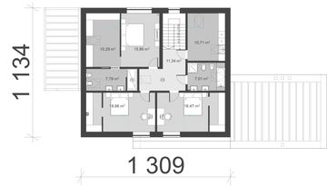 Poddasze projektu - uA431