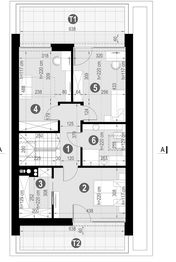 Poddasze projektu - NewHouse 750