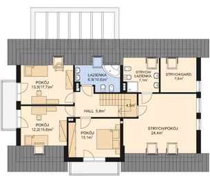 Poddasze projektu - APS 289 + 2G ECO