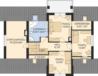 Poddasze projektu - APS 233 ECO
