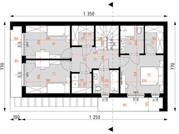 Piętro 1 projektu - D438