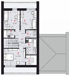 Poddasze projektu - Domena 210 B