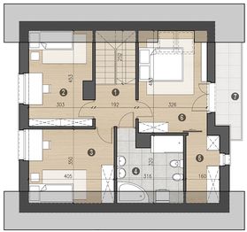 Poddasze projektu - Lolek II N
