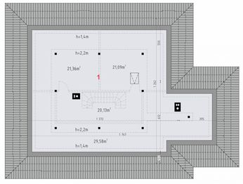 Poddasze projektu - Domena 163 A1