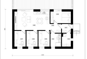 Parter projektu - Słoneczny 4 murowany