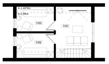 Poddasze projektu - Jaskółka 3