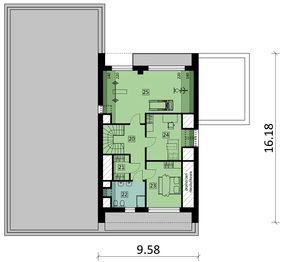 Poddasze projektu - Ka285 T