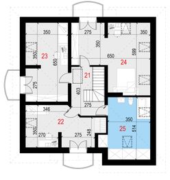 Poddasze projektu - Elegans I PG1